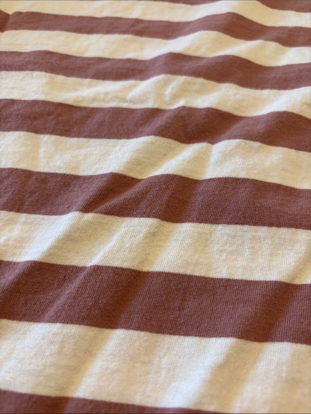 easel Girls' Pink and White Striped Tee - Picture 9 of 9